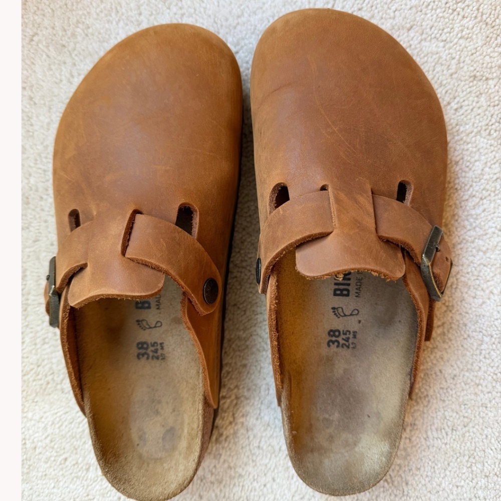 Birkenstock Boston Clogs Size 38